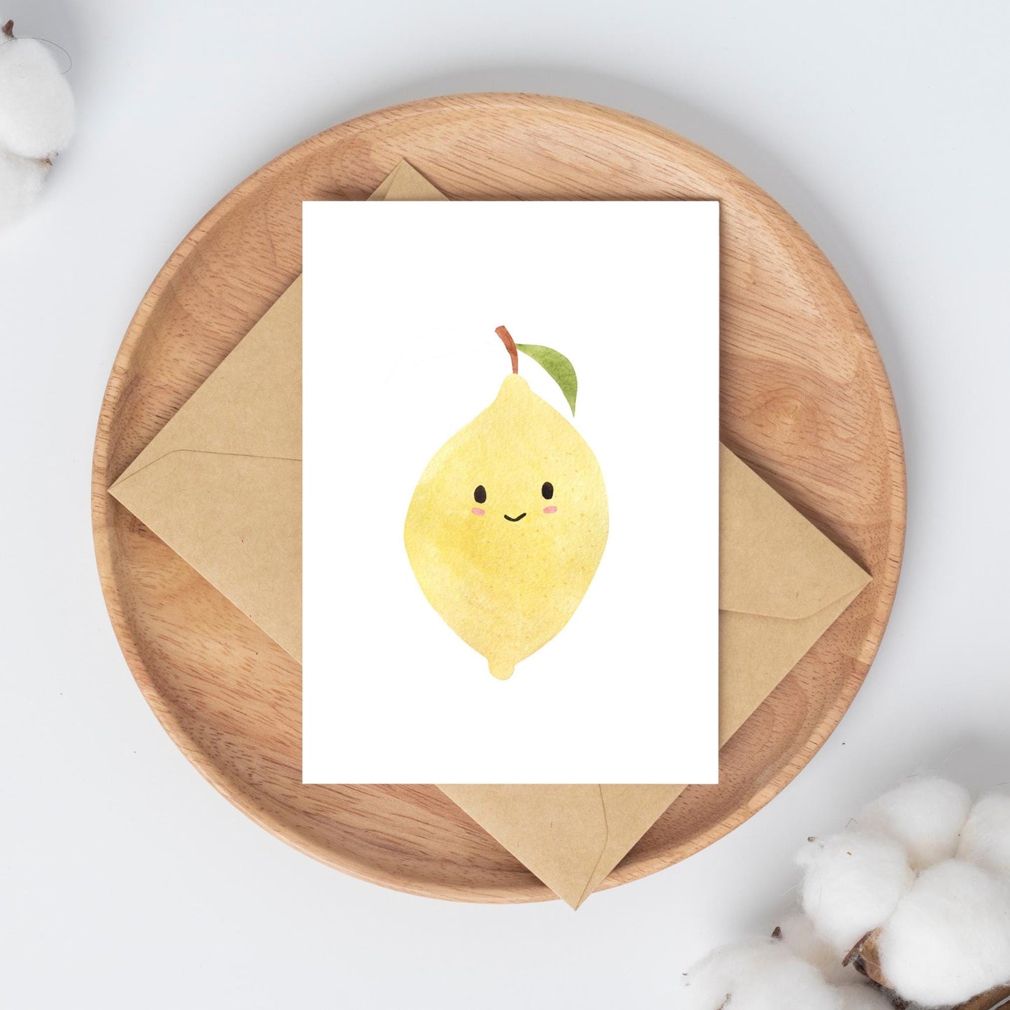 Postkarten-Set Früchte 6 Karten A6, liebevoll gestaltete Karten mit frechen Fruchtmotiven auf hochwertigem, mattem Naturpapier in A6-Größe, perfekt für Grüße oder Dekoration.