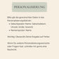 Personalisierungs-Anleitung für Geburtsposter Baum: Name, Geburtsdatum, Uhrzeit, Größe, Gewicht eintragen. Wichtig: Eingaben prüfen, bei Fragen Nachricht senden.