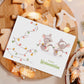 Weihnachtskarte Mäuse & Lichterkette Frohe Weihnachten A6