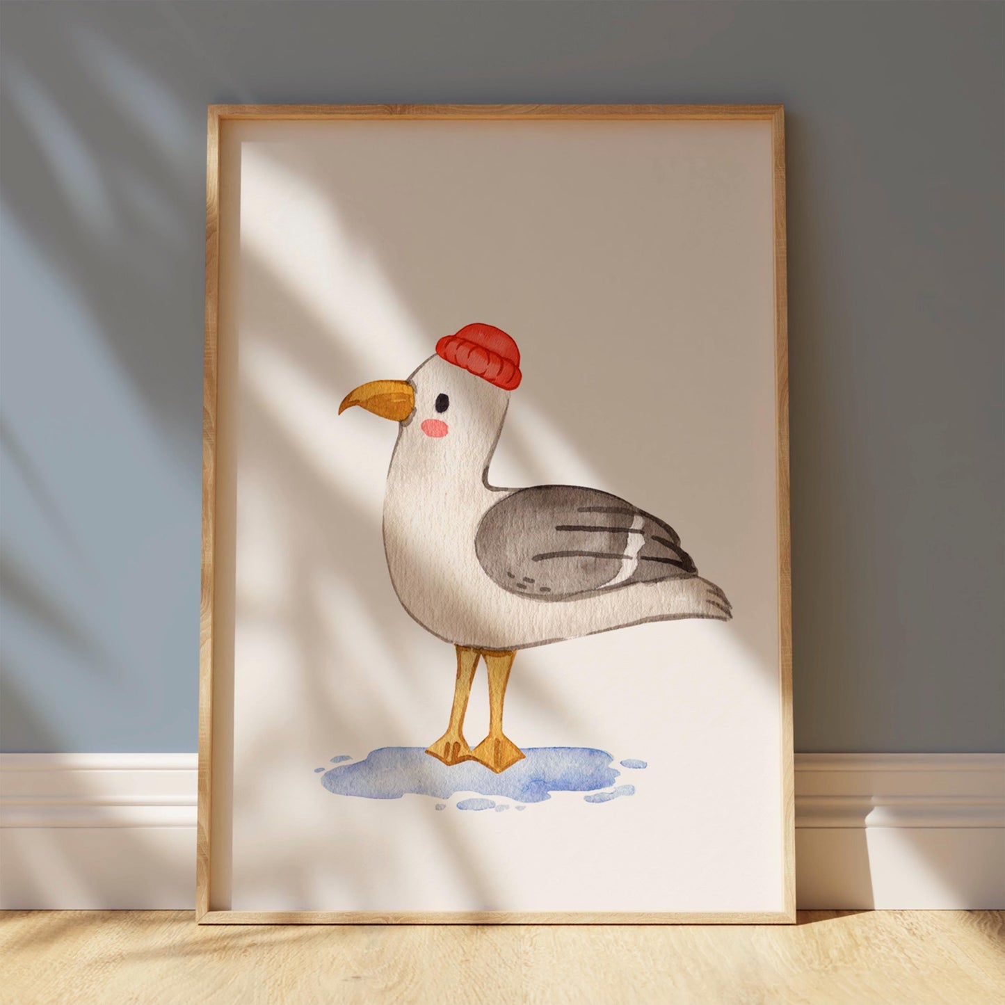 Poster Möwe A4 & A3