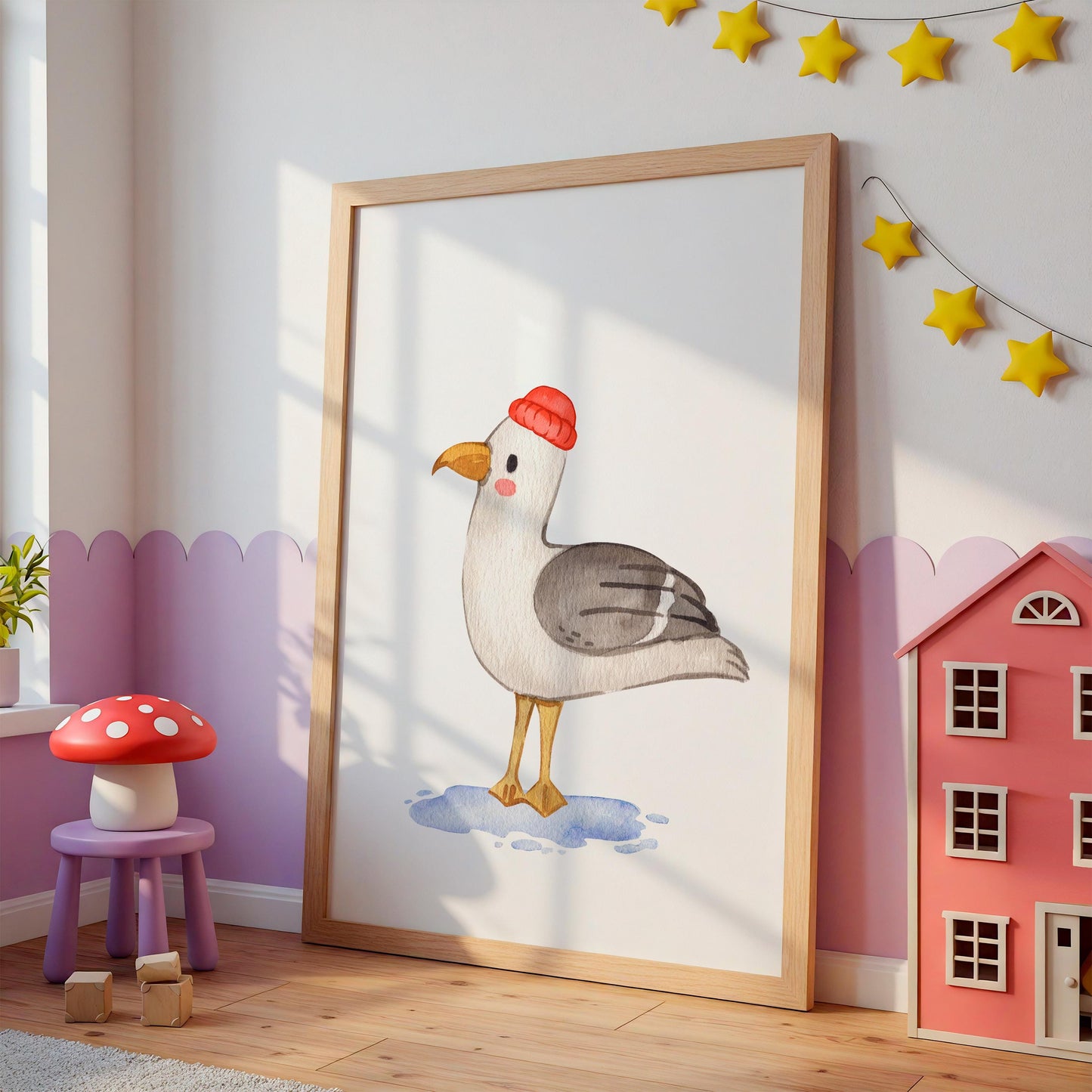 Poster Möwe A4 & A3