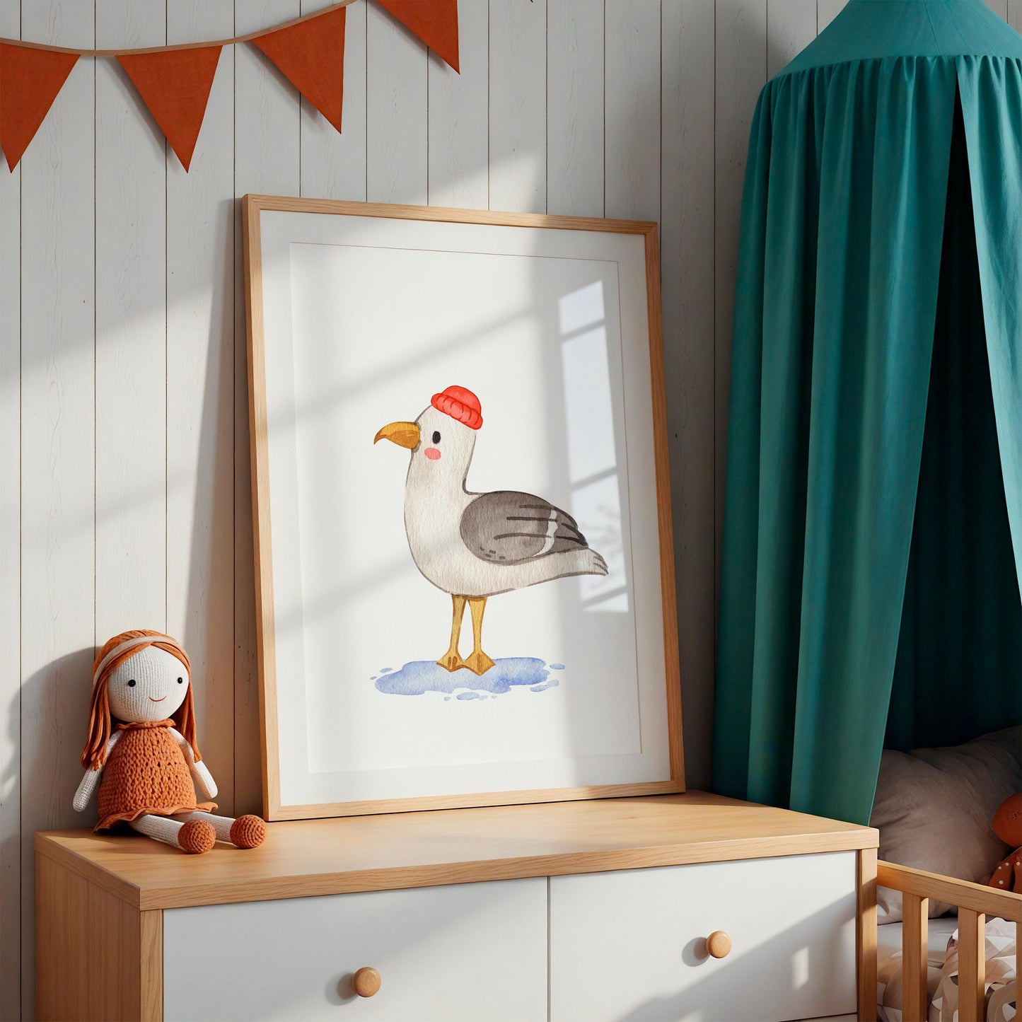 Poster Möwe A4 & A3