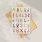 Karte ABC der Tiere A6